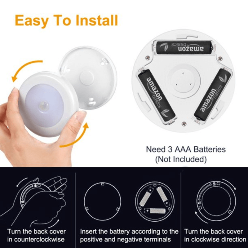 Motion Sensor LED Night Light (Imported)